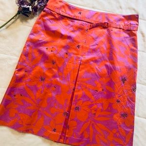 🌀Express Purple & Orange Skirt